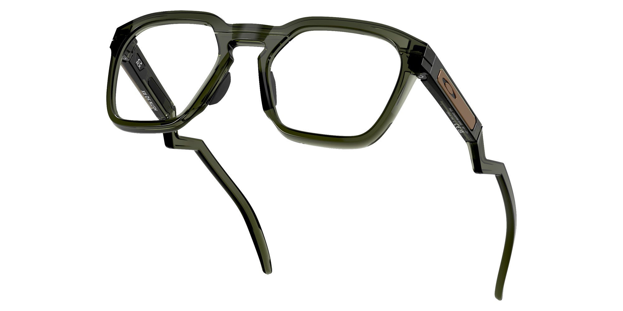 Oakley® OX8208 HSTN SQ RX OX8208 820803 52 Eyeglasses - Olive Ink 820803