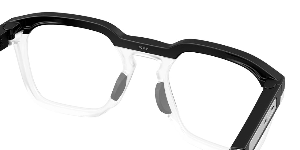Oakley® OX8208 HSTN SQ RX OX8208 820804 52 Eyeglasses - Satin Black 820804
