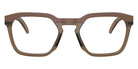 Oakley® OX8208 HSTN SQ RX Eyeglasses - Matte Mahogany