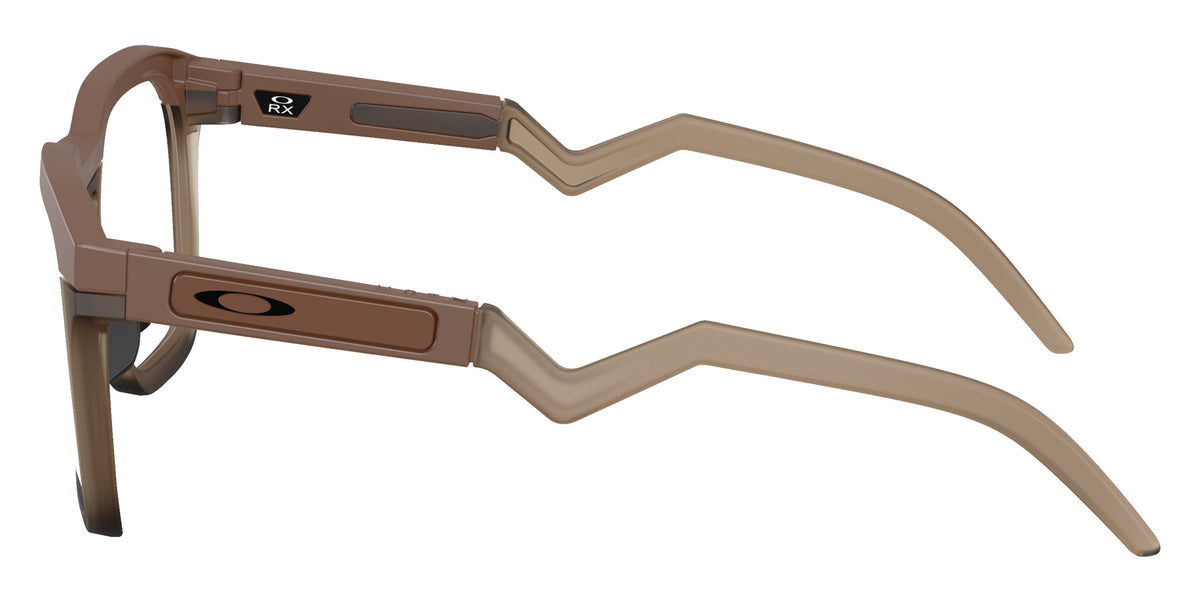 Oakley® OX8208 HSTN SQ RX Eyeglasses - Matte Mahogany