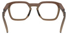 Oakley® OX8208 HSTN SQ RX Eyeglasses - Matte Mahogany