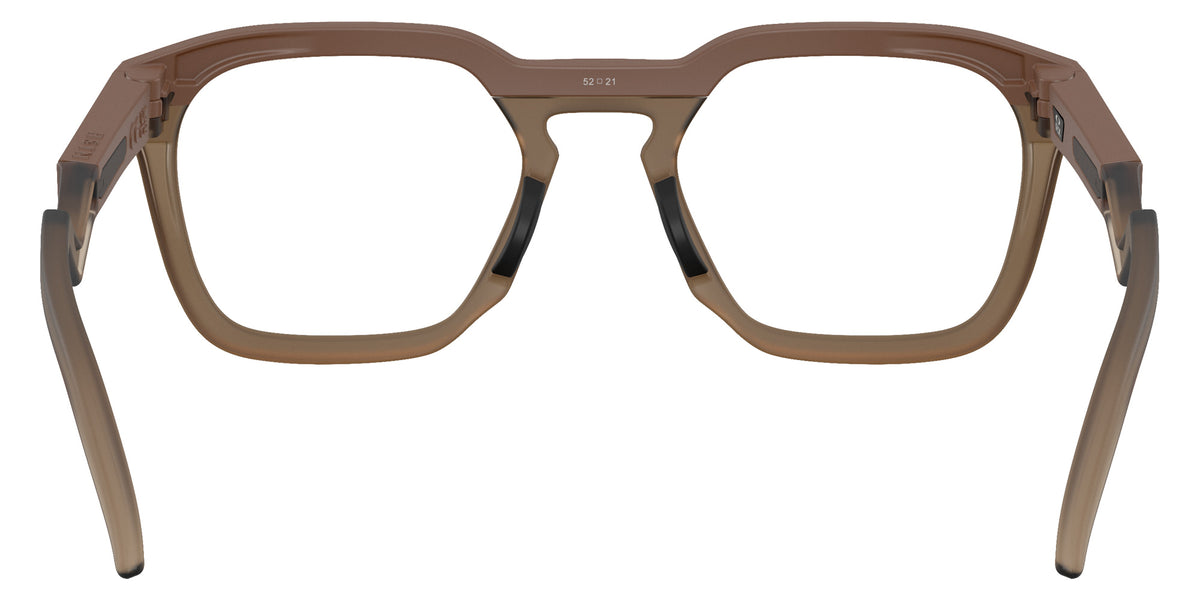 Oakley® OX8208 HSTN SQ RX Eyeglasses - Matte Mahogany