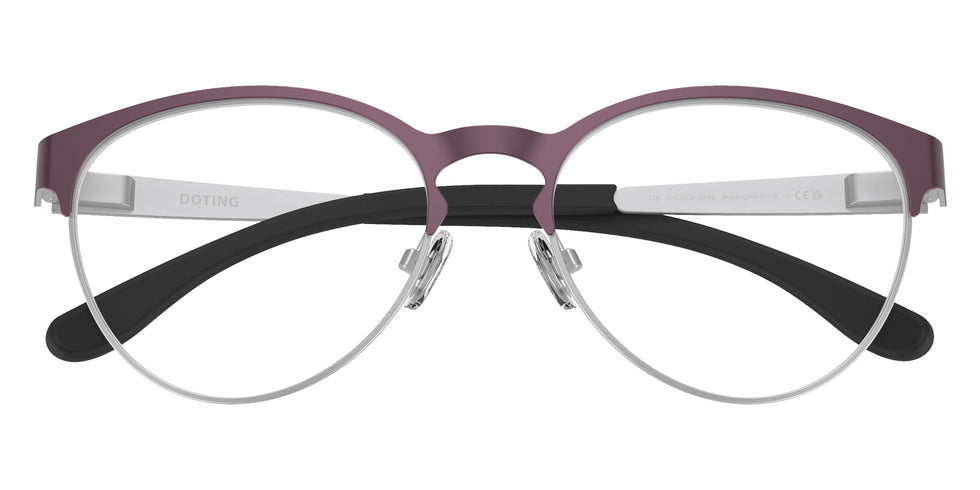 Oakley® OY3005 DOTING Eyeglasses - Aubergine Metal
