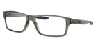 Oakley® OY8002 CROSSLINK XS OY8002 800202 49 Eyeglasses - Polished Gray Smoke