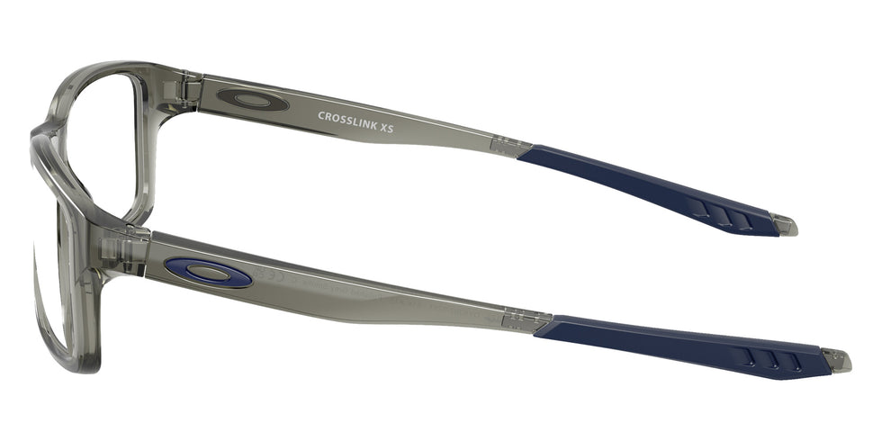 Oakley® OY8002 CROSSLINK XS OY8002 800202 49 Eyeglasses - Polished Gray Smoke