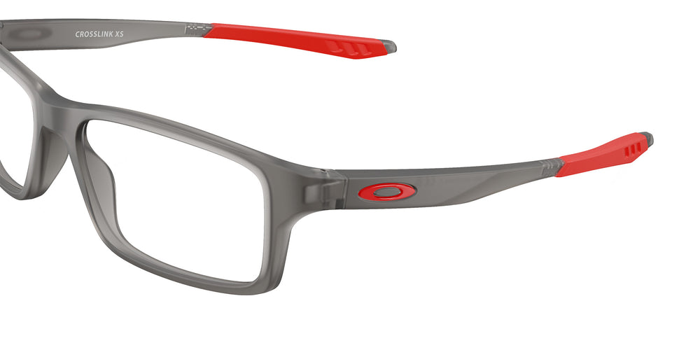 Oakley® OY8002 CROSSLINK XS OY8002 800203 51 Eyeglasses - Satin Gray Smoke