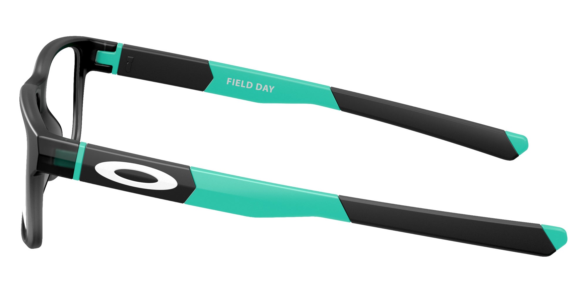 Oakley® OY8007 FIELD DAY OY8007 800703 48 Eyeglasses - Black Ink Celeste