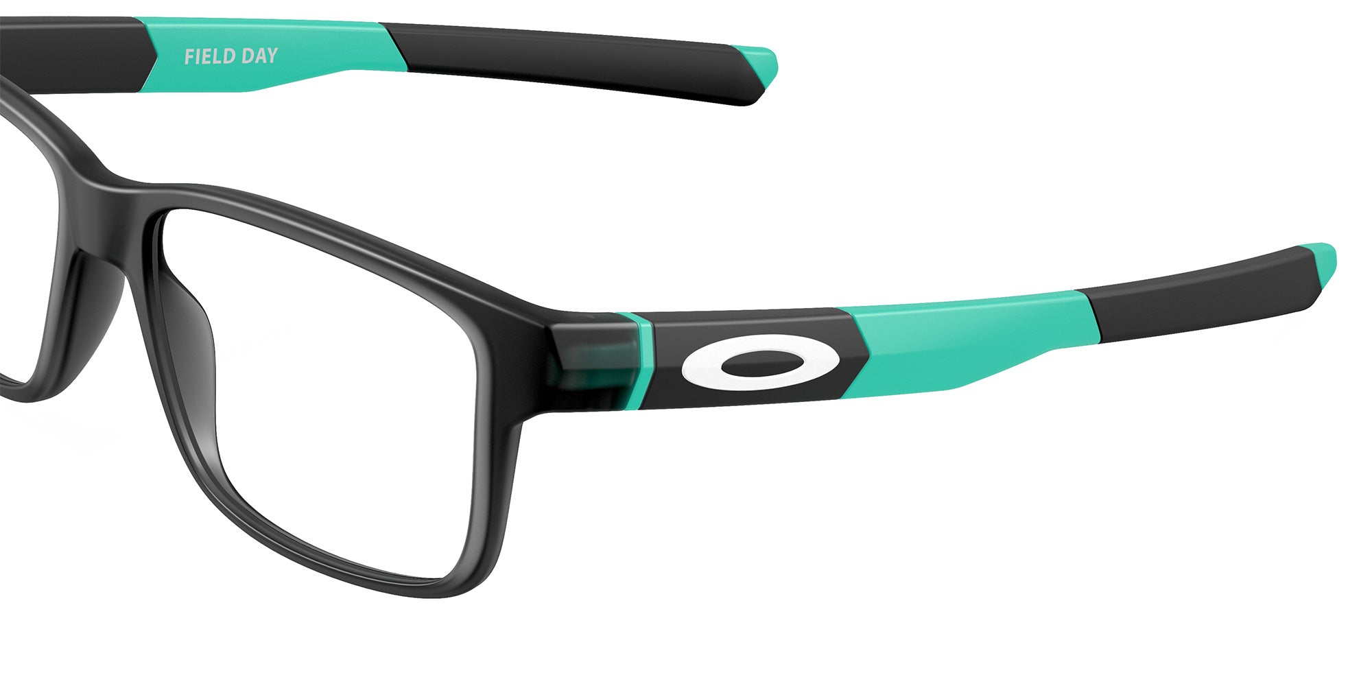 Oakley® OY8007 FIELD DAY OY8007 800703 48 Eyeglasses - Black Ink Celeste