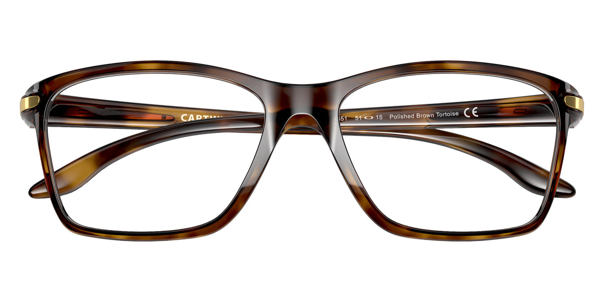 Oakley® OY8010 CARTWHEEL Eyeglasses - Polished Brown Tortoise