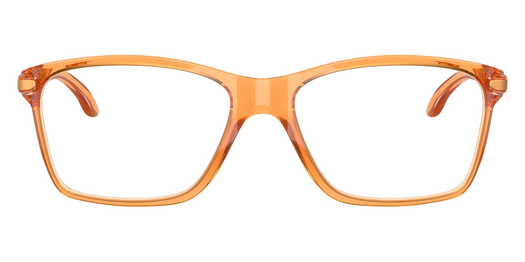 Oakley® OY8010 CARTWHEEL OY8010 801009 49 Eyeglasses - Polished Transparent Ginger