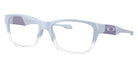 Oakley® OY8012 TOP LEVEL Eyeglasses - Matte Stonewash Clear Fade