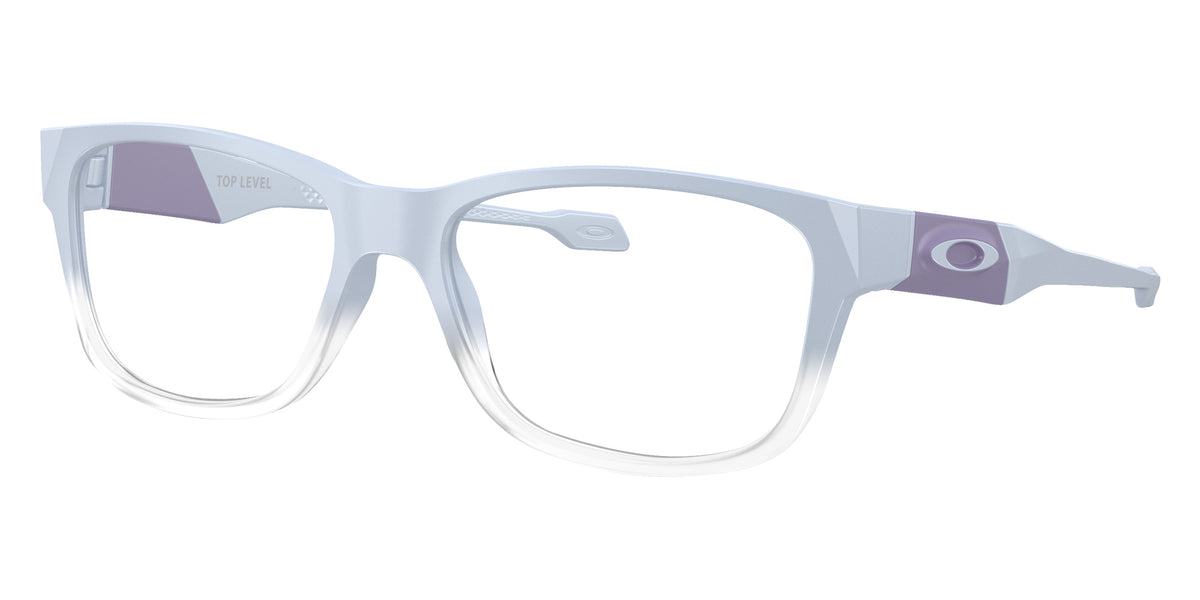 Oakley® OY8012 TOP LEVEL Eyeglasses - Matte Stonewash Clear Fade