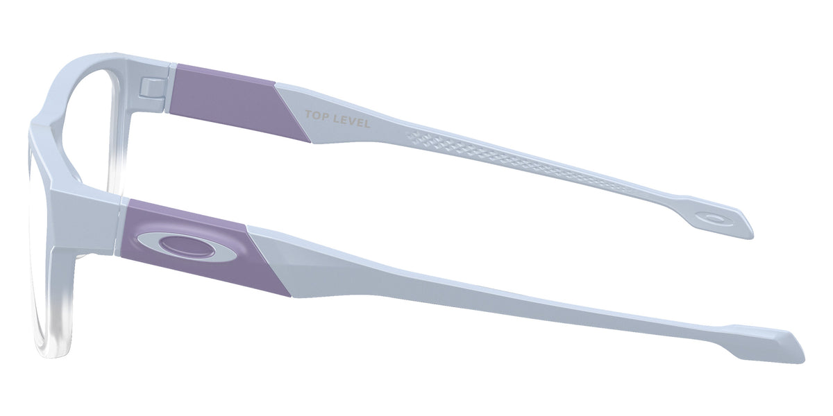 Oakley® OY8012 TOP LEVEL Eyeglasses - Matte Stonewash Clear Fade