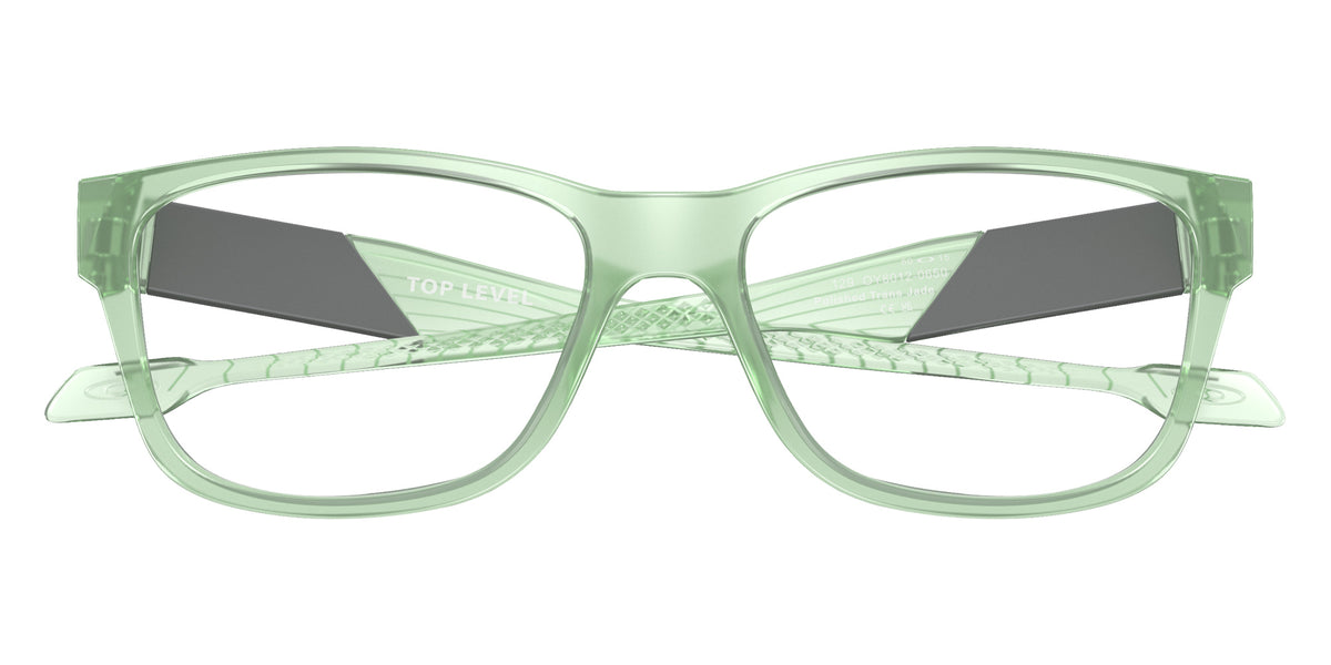 Oakley® OY8012 TOP LEVEL Eyeglasses - Polished Trans Jade