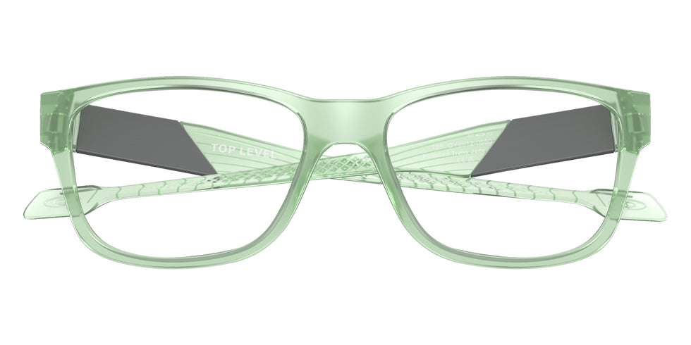 Oakley® OY8012 TOP LEVEL Eyeglasses - Polished Trans Jade