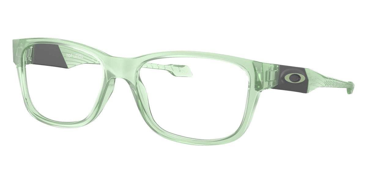 Oakley® OY8012 TOP LEVEL Eyeglasses - Polished Trans Jade