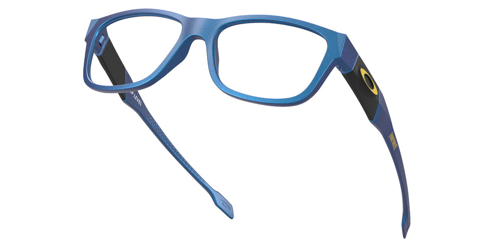 Oakley® OY8012 TOP LEVEL OY8012 801207 50 Eyeglasses - Matte Cyan/Blue Colorshift