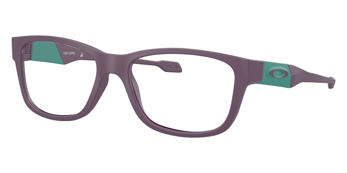 Oakley® OY8012 TOP LEVEL Eyeglasses - Matte Aubergine