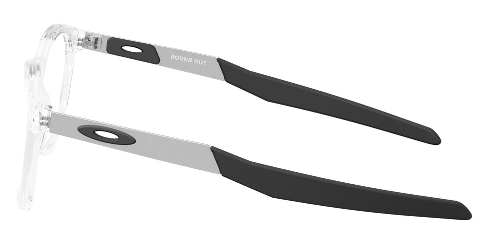 Oakley® OY8014 ROUND OUT OY8014 801402 48 Eyeglasses - Polished Clear