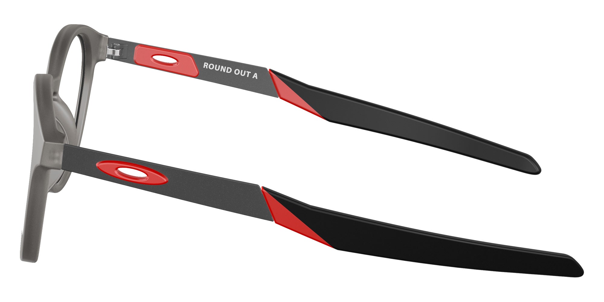 Oakley® OY8014A ROUND OUT A OY8014A 801403 51 Eyeglasses - Satin Gray Smoke