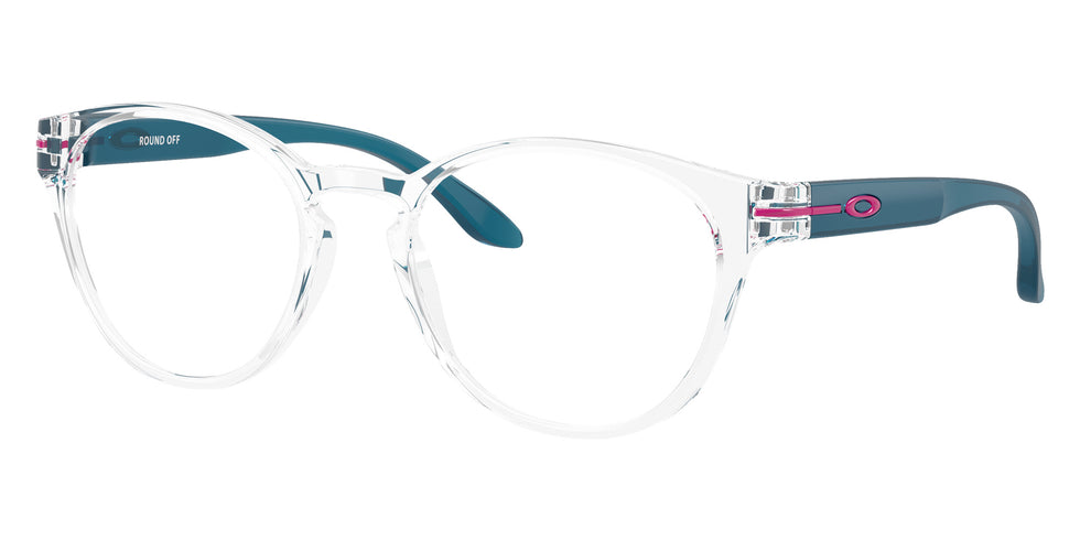 Oakley® OY8017 ROUND OFF OY8017 801703 48 Eyeglasses - Polished Clear