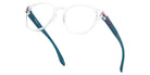 Oakley® OY8017 ROUND OFF OY8017 801703 48 Eyeglasses - Polished Clear