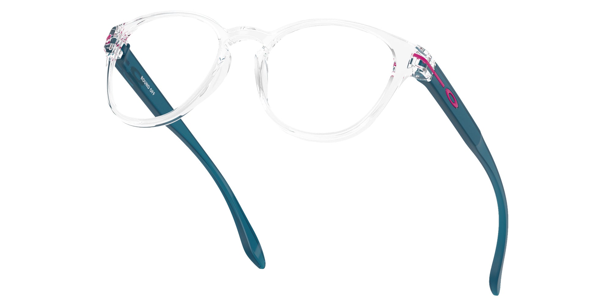 Oakley® OY8017 ROUND OFF OY8017 801703 48 Eyeglasses - Polished Clear