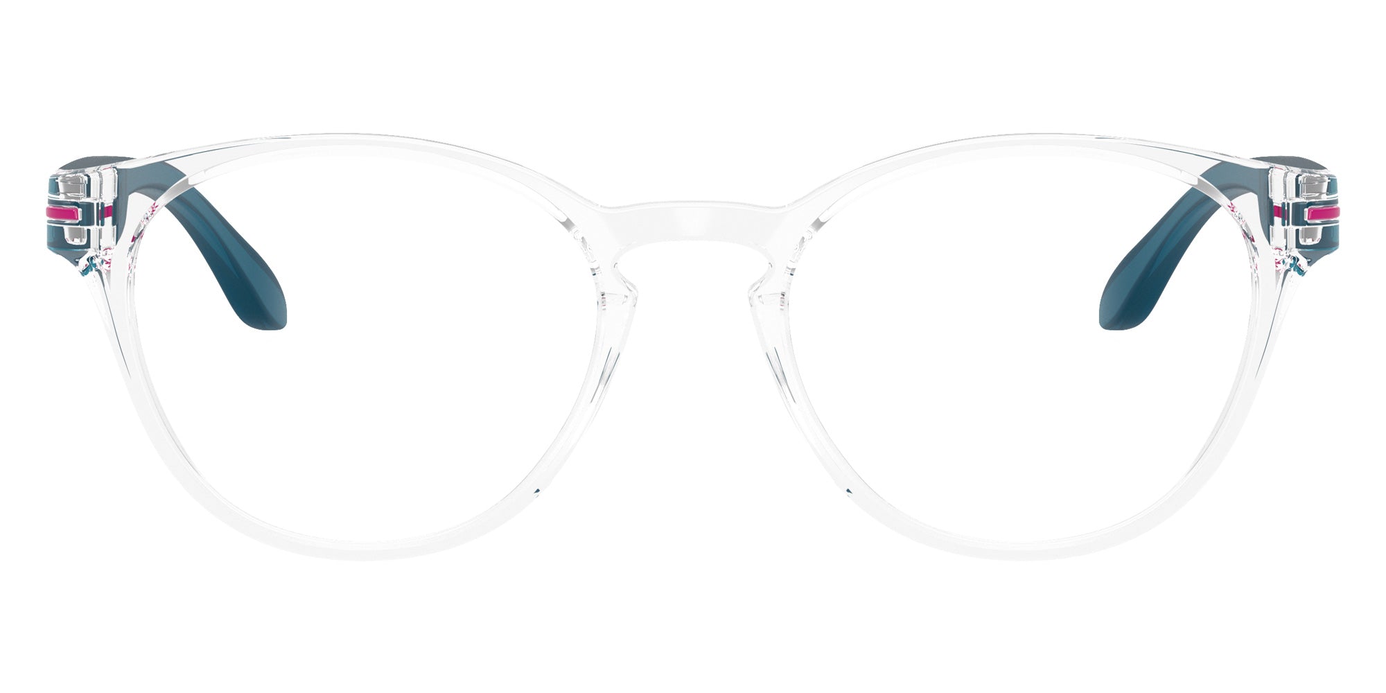 Oakley® OY8017 ROUND OFF OY8017 801703 48 Eyeglasses - Polished Clear