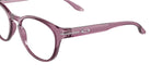 Oakley® OY8017 ROUND OFF OY8017 801705 48 Eyeglasses - Transparent Indigo