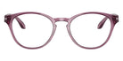 Oakley® OY8017 ROUND OFF OY8017 801705 48 Eyeglasses - Transparent Indigo