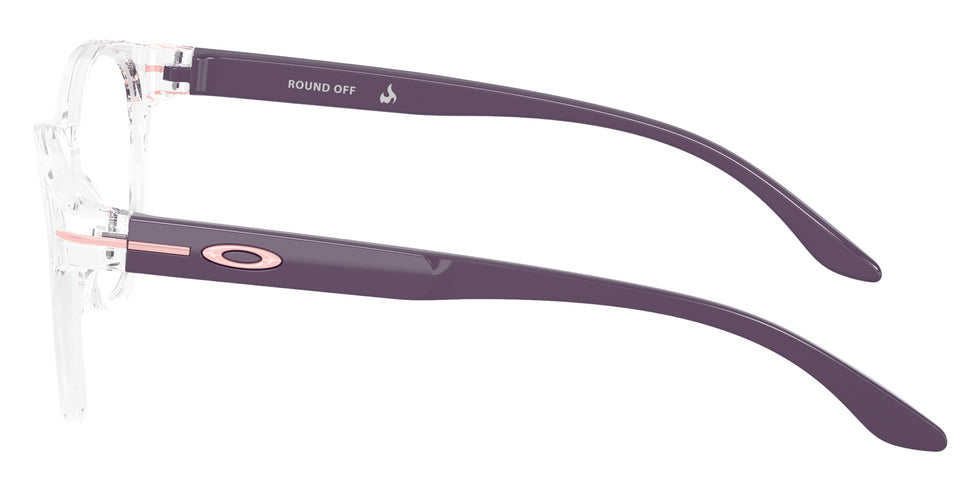 Oakley® OY8017 ROUND OFF Eyeglasses - Polished Aubergine