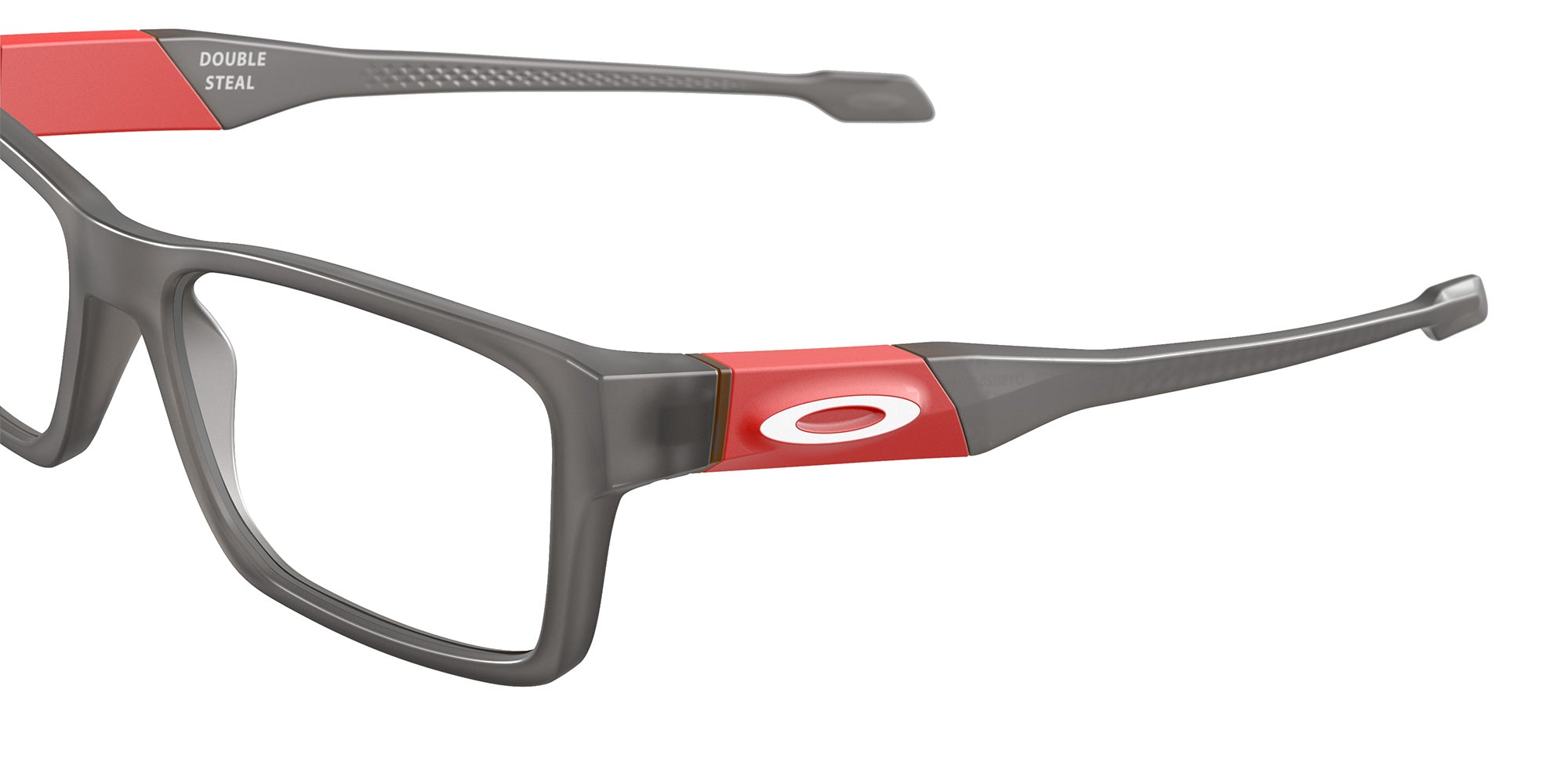 Oakley® OY8020 DOUBLE STEAL OY8020 802002 48 Eyeglasses - Satin Gray Smoke