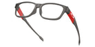 Oakley® OY8021A TOP LEVEL (A) OY8021A 802102 50 Eyeglasses - Satin Gray Smoke