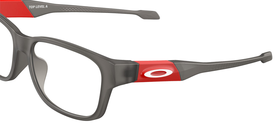 Oakley® OY8021A TOP LEVEL (A) OY8021A 802102 50 Eyeglasses - Satin Gray Smoke