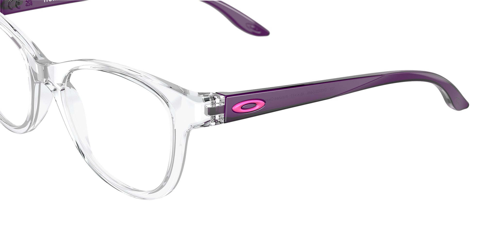 Oakley® OY8022 HUMBLY OY8022 802204 46 Eyeglasses - Polished Clear