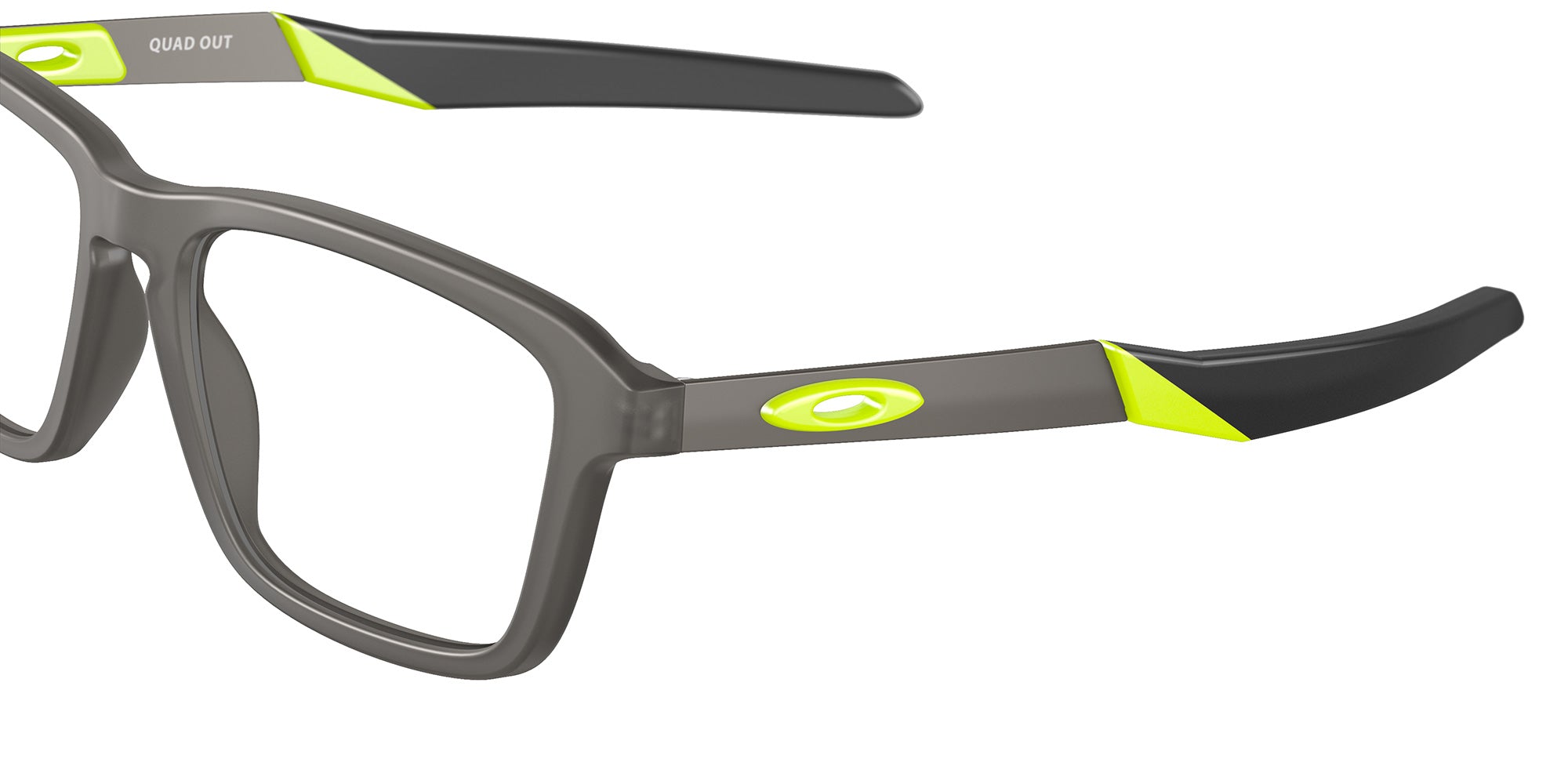 Oakley® OY8023 QUAD OUT OY8023 802302 49 Eyeglasses - Satin Gray Smoke