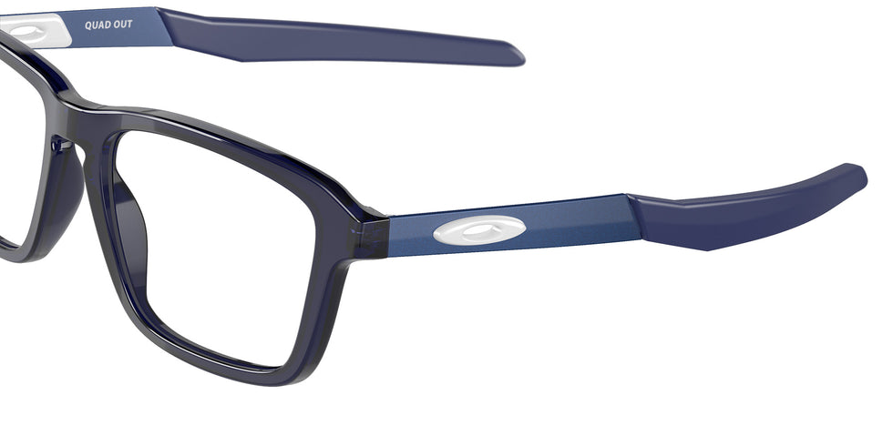 Oakley® OY8023 QUAD OUT OY8023 802304 49 Eyeglasses - Polished Ice Blue