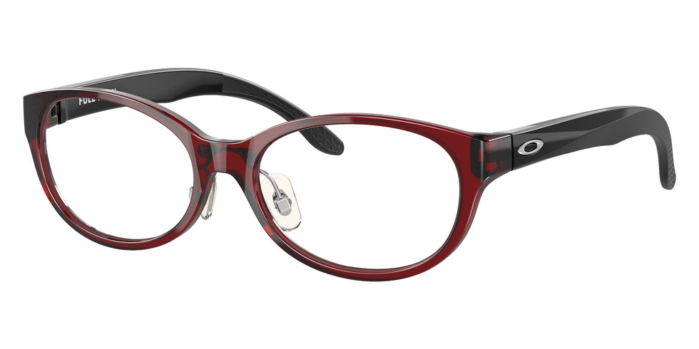Oakley® OY8024D FULL TURN OY8024D 802404 50 Eyeglasses - Polished Transparent Brick Red