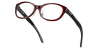 Oakley® OY8024D FULL TURN OY8024D 802404 50 Eyeglasses - Polished Transparent Brick Red