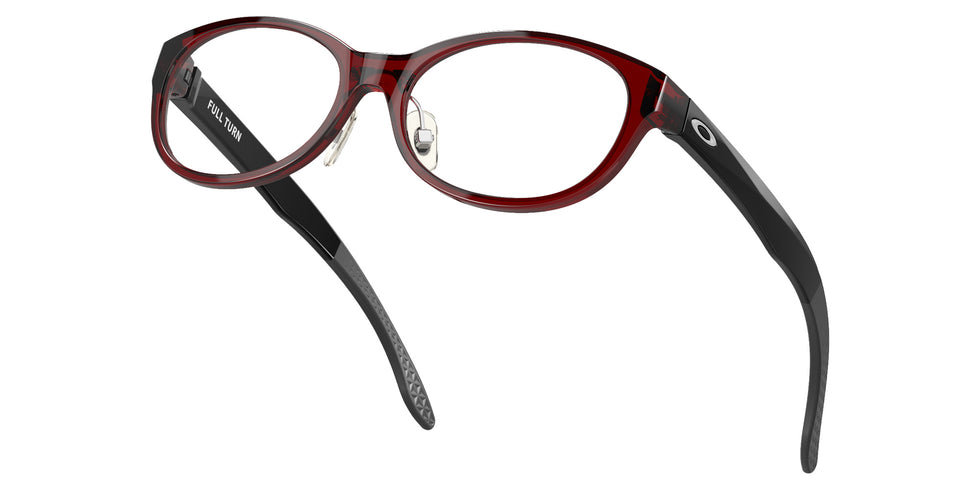 Oakley® OY8024D FULL TURN OY8024D 802404 50 Eyeglasses - Polished Transparent Brick Red