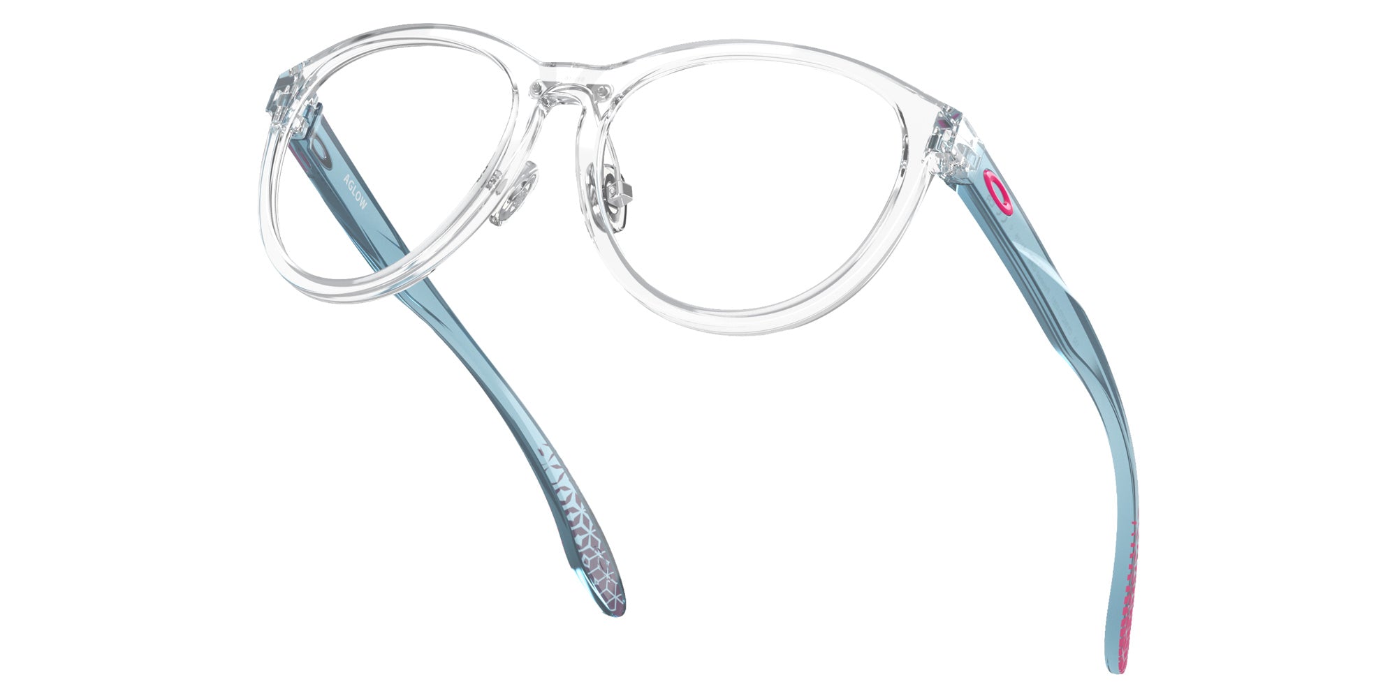 Oakley® OY8027D AGLOW OY8027D 802703 49 Eyeglasses - Polished Clear