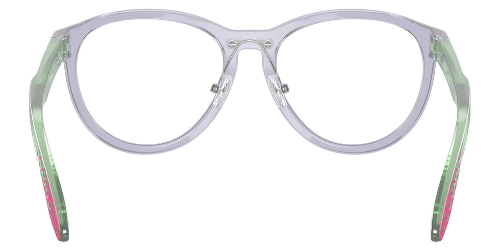 Oakley® OY8027D AGLOW OY8027D 802704 49 Eyeglasses - Polished Trans Lilac