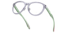 Oakley® OY8027D AGLOW OY8027D 802704 49 Eyeglasses - Polished Trans Lilac