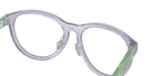 Oakley® OY8027D AGLOW OY8027D 802704 49 Eyeglasses - Polished Trans Lilac