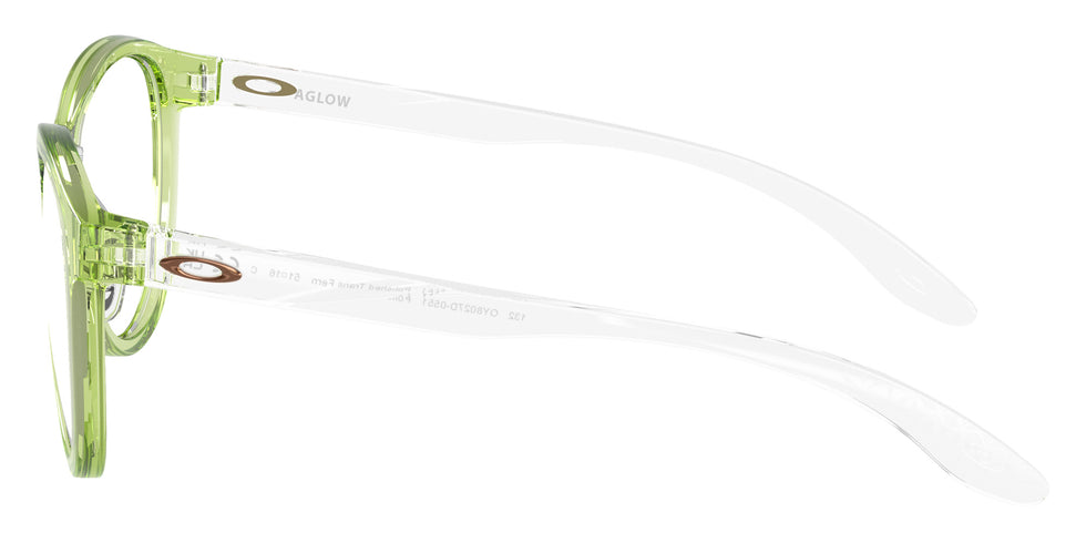 Oakley® OY8027D AGLOW OY8027D 802705 49 Eyeglasses - Polished Transparent Fern