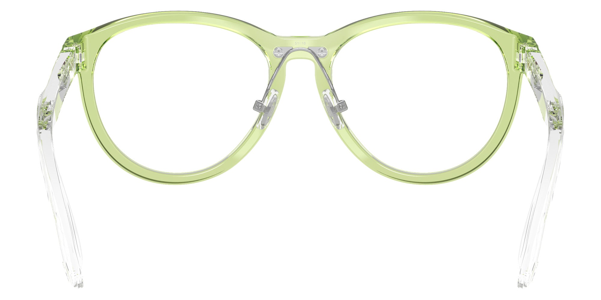 Oakley® OY8027D AGLOW OY8027D 802705 49 Eyeglasses - Polished Transparent Fern
