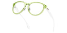 Oakley® OY8027D AGLOW OY8027D 802705 49 Eyeglasses - Polished Transparent Fern