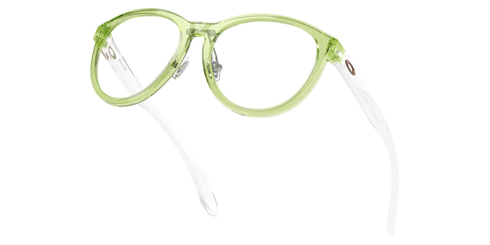 Oakley® OY8027D AGLOW OY8027D 802705 49 Eyeglasses - Polished Transparent Fern
