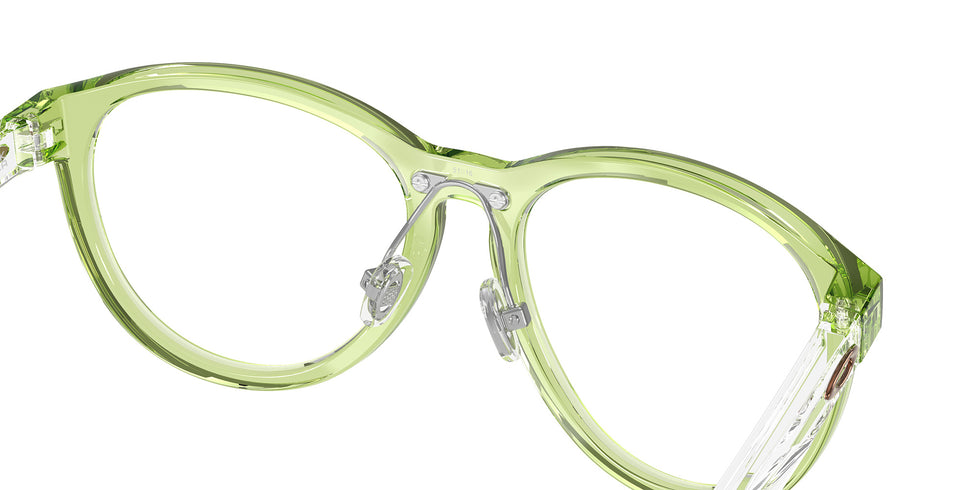 Oakley® OY8027D AGLOW OY8027D 802705 49 Eyeglasses - Polished Transparent Fern
