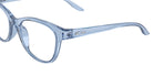 Oakley® OY8029F HUMBLY A OY8029F 802902 46 Eyeglasses - Polished Transparent Blue